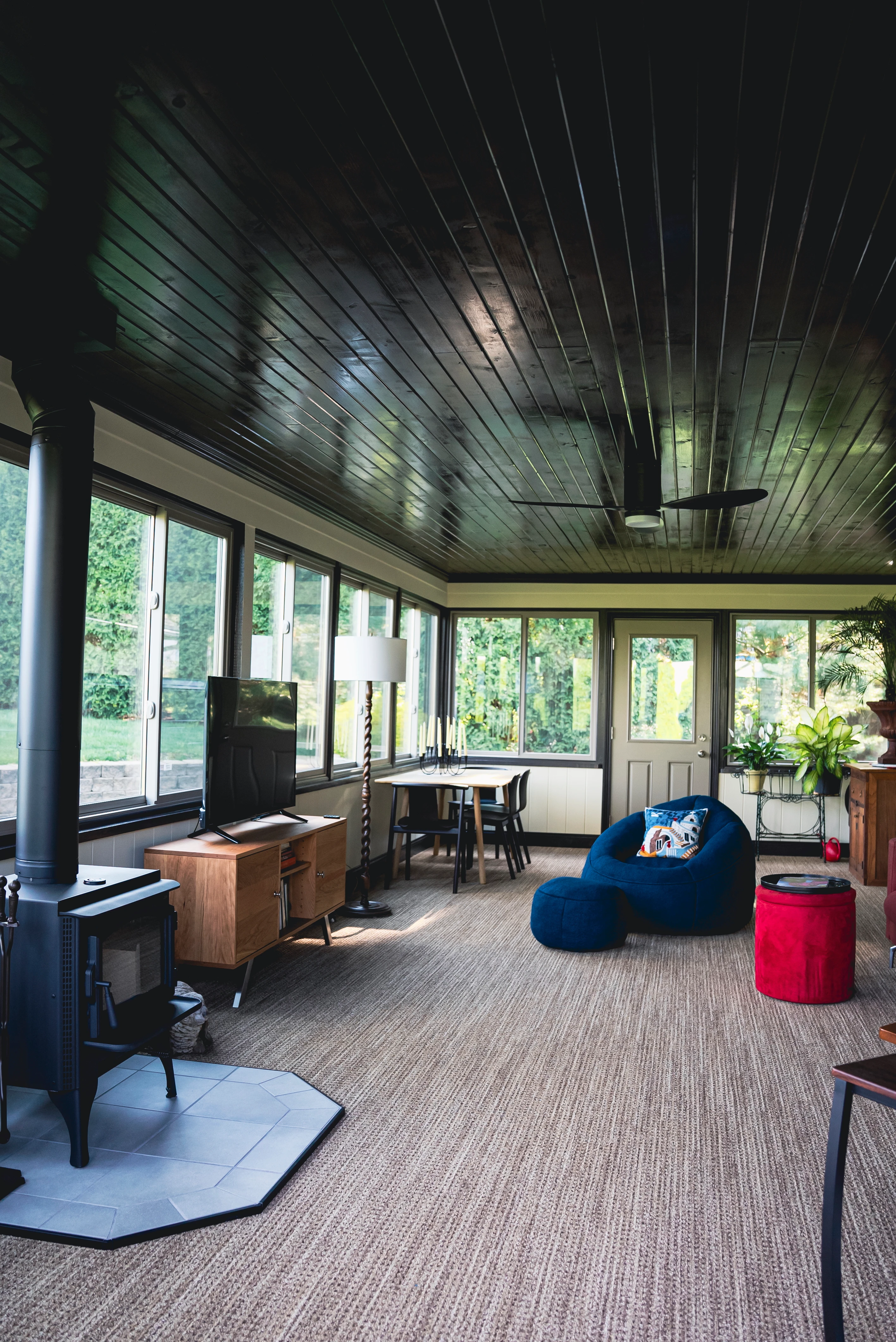 Beautiful interior remodel showcasing modern living space in Bloomington, IN